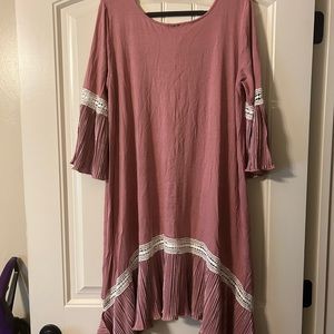 Amelia James Mauve dress
